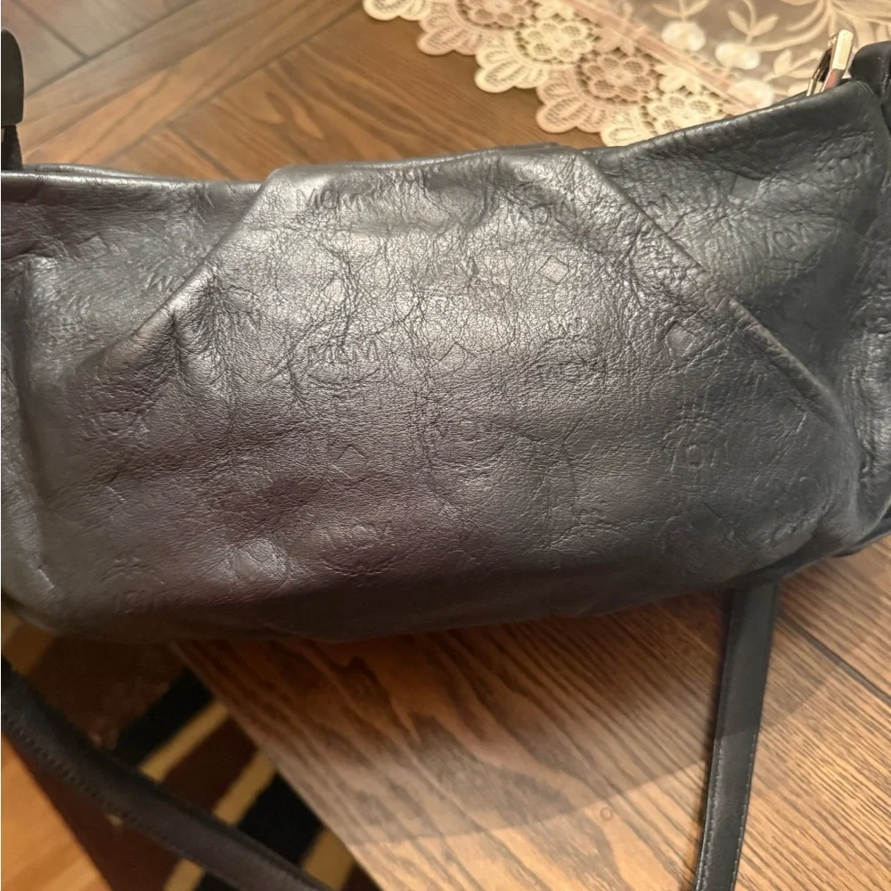 MCM Black Leather Crossbody - Picture 7 of 14